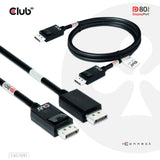 Club 3D DisplayPort 2.1 BI-Direktional VESA DP80 Zertifiziert