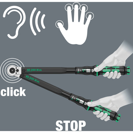 WAA-Klick-Torque C 3 Drücken von R L einstellbares Drehmoment