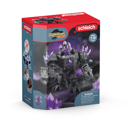 Schleich Eldrador Creatures Shadow Master Roboter mit Mini-Kreatur – 42557