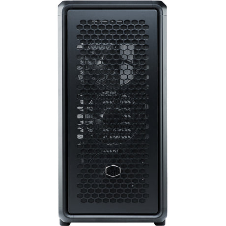 Cooler Master Masterframe 600 Midi-Tower-Gehäuse (schwarz | 2x USB-A | 1x USB-C | gehärtetes Glas)