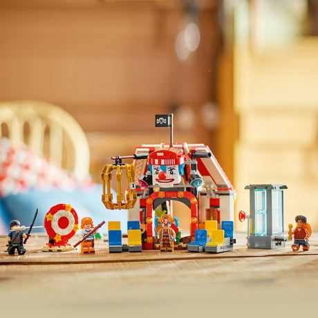 Lego® einteiliges Zirkuszelt aus dem Bauset „Buggy der Clown“ – 75637