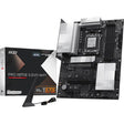 Msi pro x870e-s evo wifi socket am5 moederbord (zwart, raid, 5gb-lan, wi-fi 7, bt, sound, atx)