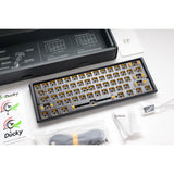 Ducky one 3 mini ansi layout barebone rgb mechanisch toetsenbord (zwart, us lay-out (qwerty), 60%, rgb leds, hot swap, barebone)