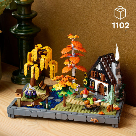 Lego Icons 11372 Herbstgarten mit Häuschen