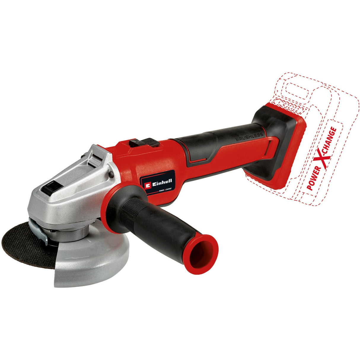 Einhell Axxio -Batteriewinkelmühle 18 115 BL Solo