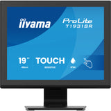 Iiyama prolite t1931sr-b2s 19 touchscreen monitor (zwart, vga, hdmi, displayport, audio, touchscreen)