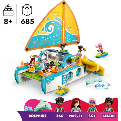 Lego Friends Abenteuer-Bootsfahrt, Bootsspielzeug für Kinder – 42664