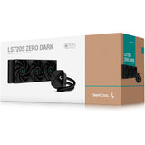 Deepcool LS720S Zero Dark Wasserkühlung (Schwarz, 4-Pin-PWM-Lüfteranschluss)