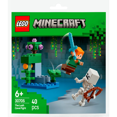 Lego 30705 Minecraft Taschenduell in der üppigen Höhle