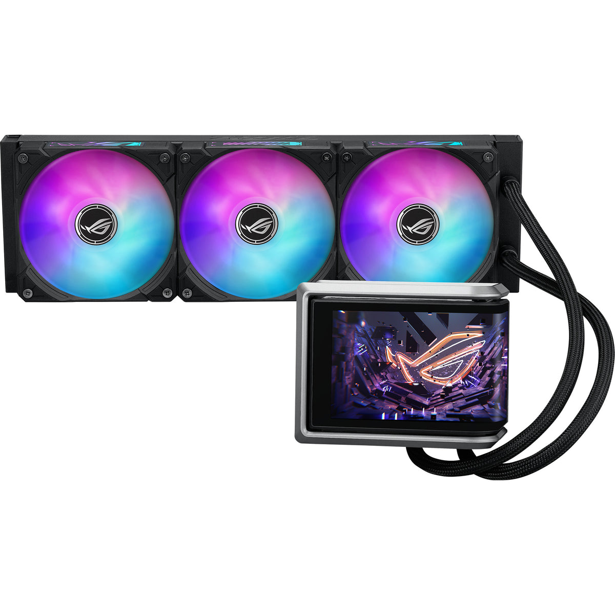 Asus rog ryuo iv 360 argb waterkoeling (zwart)