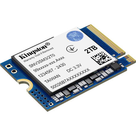 Kingston NV3 2 TB SSD (PCIE 4.0 x4, NVME, M.2 2230)