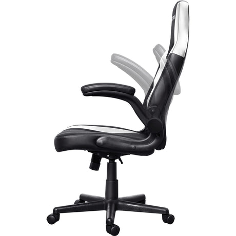 Trust GXT 703W Riye Gaming-Stuhl (schwarz und weiß)