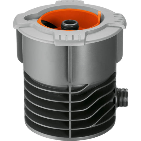 Gardena Anschlussarmatur (grauorange, 2722-20 | für Rohrleitung oder Sprinkleranlage)