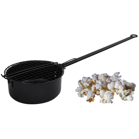Esschert Design Popcornpfanne 70x18x10cm Kohlenstoffstahl