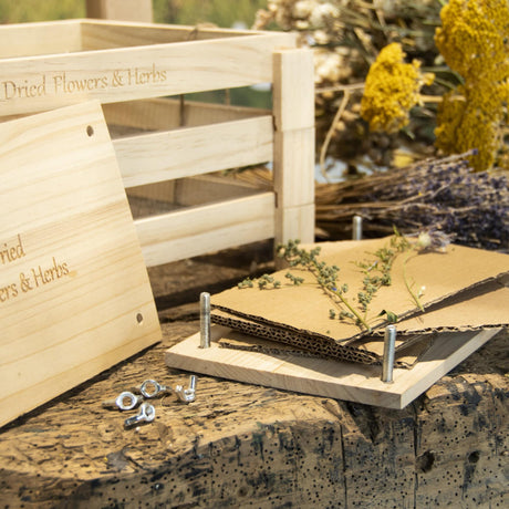 Esschert Design Blumen- und Kräuterpresse
