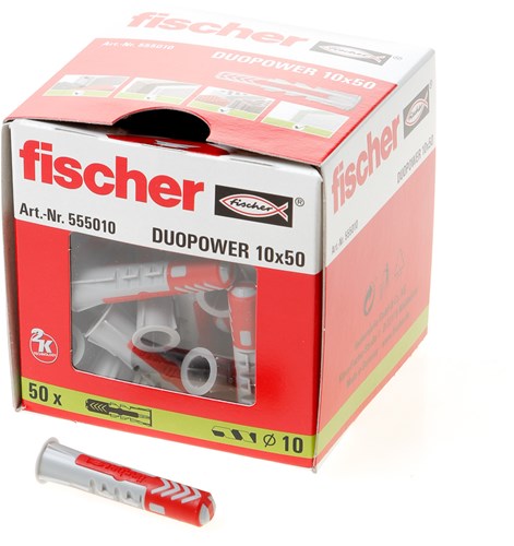 Fischer duopower 10x50 50 Stück - 535456