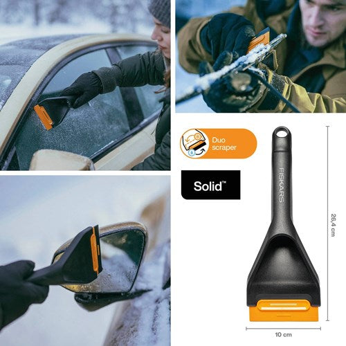 Fiskars solider Doppel-Eiskratzer für das Auto – 1078497