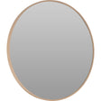 Home styling spiegel hout ã¸60cm