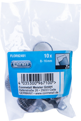 Cornat Spannring 8-16mm (10 Stück) Edelstahl - flor92491
