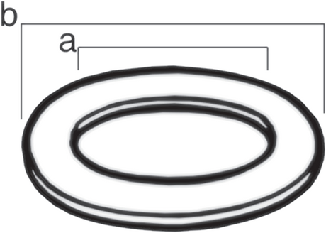 Cornat Dichtungs-O-Ring 3 4 (5 Stück) – flor92741