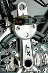 Fom Crank -Retirement Universal Aluminium Silber