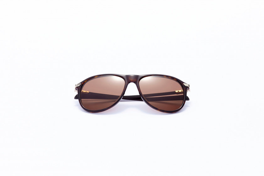 Formel Sonnenbrille Unisex runde Katze.4 Dunkelbraun