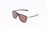 Formel Sonnenbrille Unisex runde Katze.4 Dunkelbraun