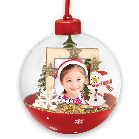 Zep Photo Weihnachtskugel Loek LS448 3,5x4,5 - 10 cm
