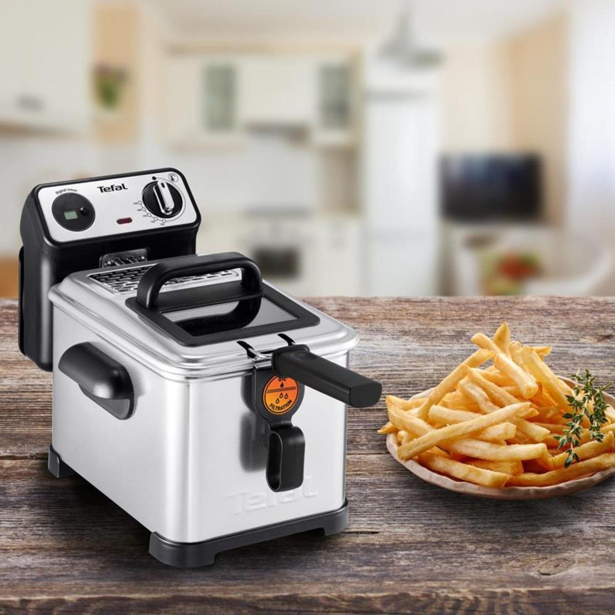 Tefal Fritteuse Filtra Pro 4l 3000w