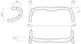 Fsa agx k-wing carbon gravel handlebar