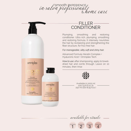 Farmavita Omniplex Smooth Experience Filler Conditioner 1000 ml