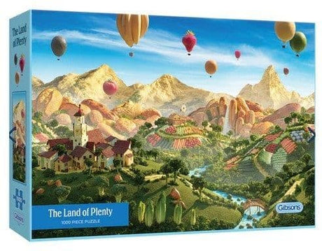 Intro Gibson Puzzle „Das Land des Überflusses“ mit 1000 Teilen