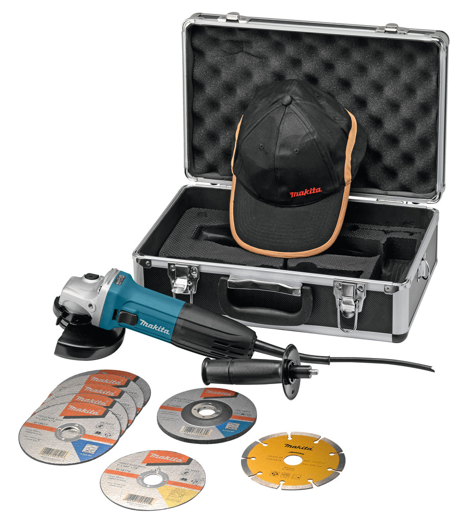 Makita ga5030rsp2 | Winkelschleifer | 230V | 125mm | im Fall, gem. Satz - ga5030rsp2