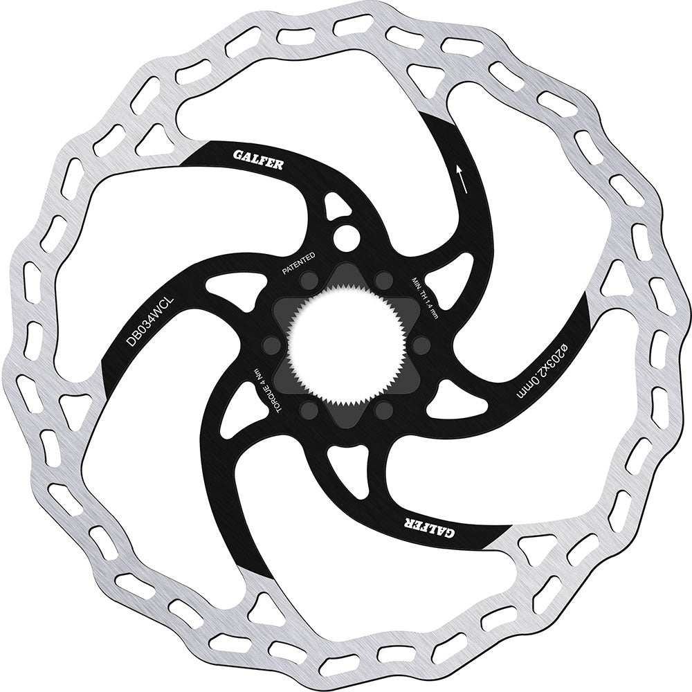Galfer Bike Wave® feste Centerlock-Bremsscheibe für E-Bike