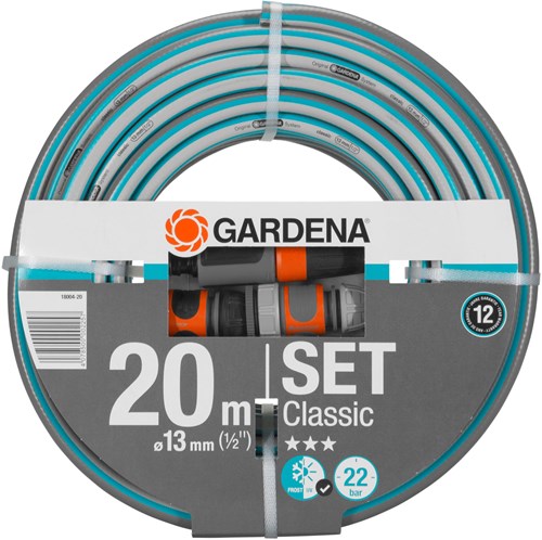 Gardena Gartenschlauch Classic+Arm 1 2 Zoll 20m 18004-20