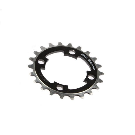 Gebhardt Kettenblatt, 22 Zähne, 64 mm, 4 Arme, schwarz