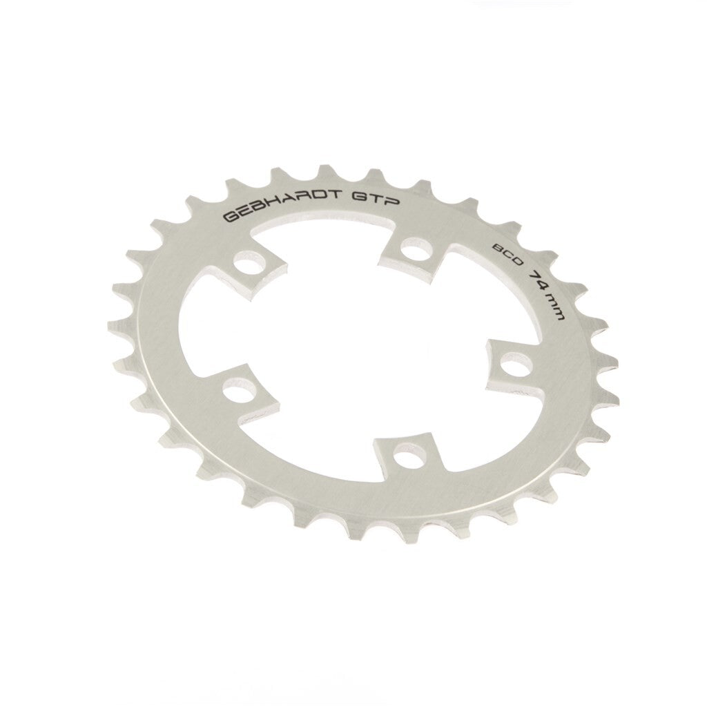 Gebhardt  Kettenblatt 36t ø74mm 5 Arme, Silber