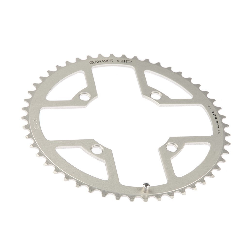 Gebhardt  Kettenblatt 40t ø104mm 4 Arme, Silber