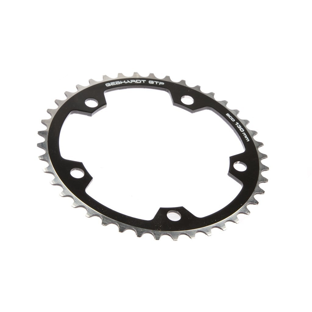 Gebhardt Kettenblatt, 44 Zähne, 130 mm, 5 Arme, schwarz