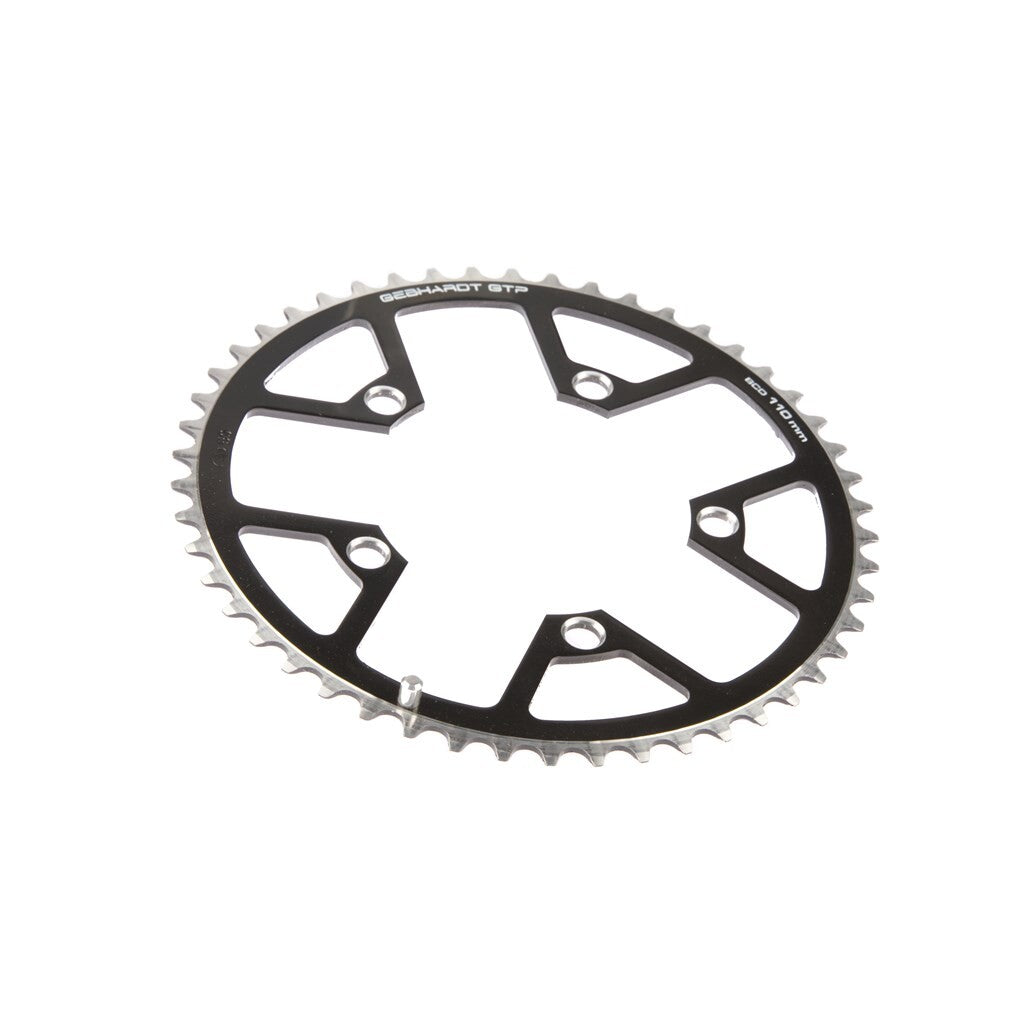 Gebhardt Kettenblatt, 46 Zähne, 110 mm, 5 Arme, schwarz