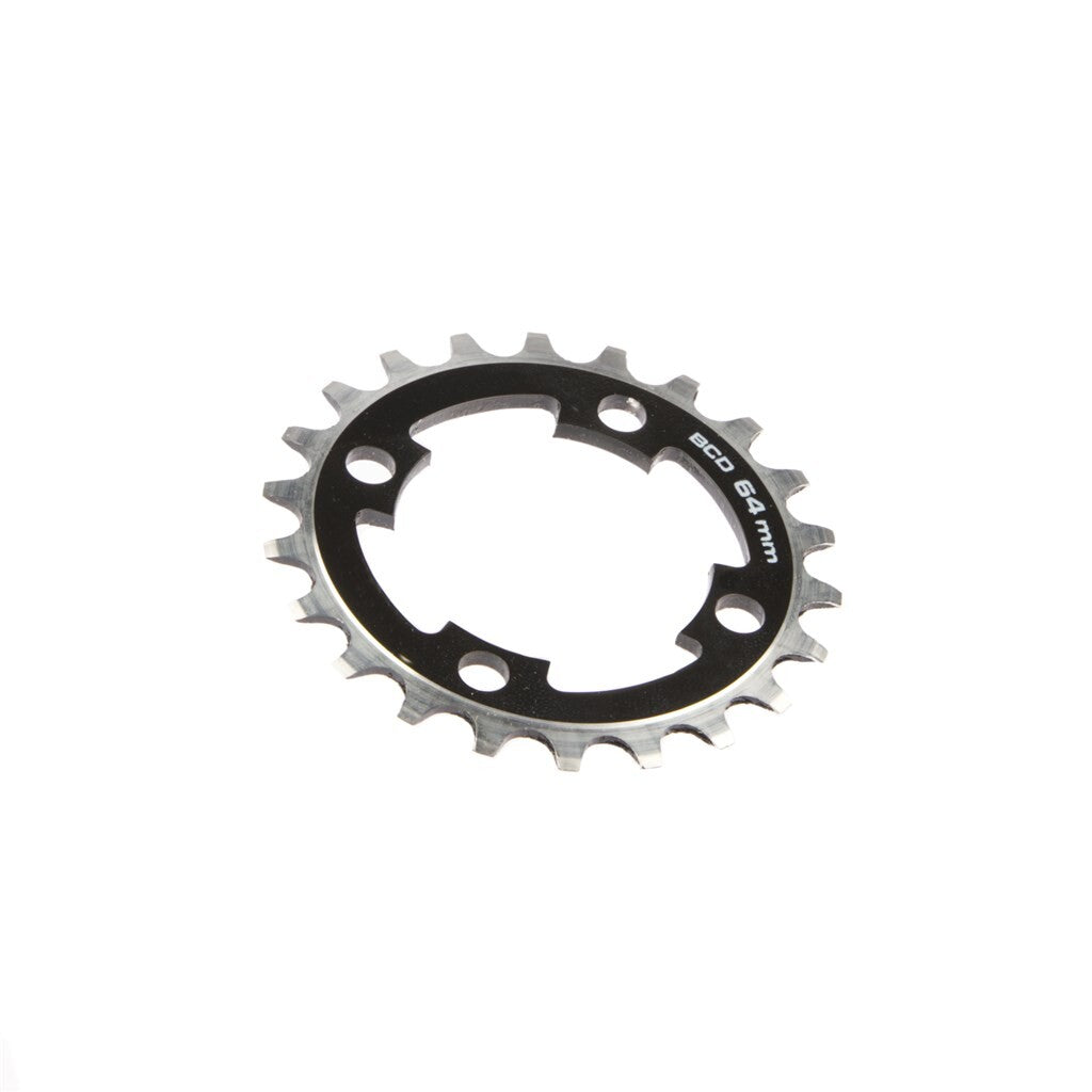 Gebhardt  Kettenblatt CNC XTR 22t BCD 64mm 4 Arme, schwarz