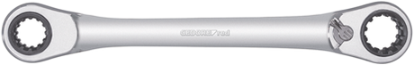 Gedore r07501019 Doppelring-Ratschenschlüssel | 4 in 1 | umschaltbar | metrisch - 3300899