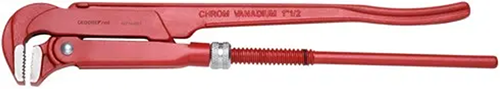 Gedore rot | r27100015 | Rohrzange 90° | Schwedisches Modell | ø 1,1 2 | l 420 mm - 3301158