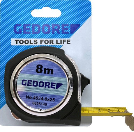 Gedore Maßband – Maßband 8 Meter – 25 mm – 6453134