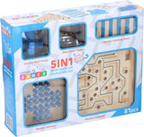 Bongers Toys Denkspiele 5in1, 81-tlg.