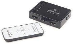 Enzo Gembird HDMI-Schalter 5 Eingänge -> 1 Ausgang mit AB – 7541963