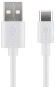 Enzo Goobay USB-C Ladekabel 2m weiß - 9550315