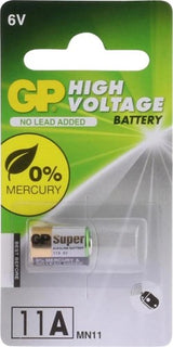 GP-Batterien GP GP11A Alkalibatterie 11A MN11 6 V Super 1 Blister