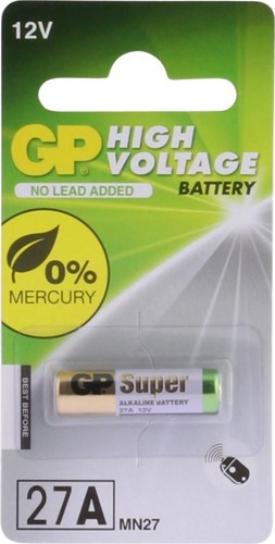 GP-Batterien GP GP27A Alkalibatterie 27A MN27 12 V Super 1 Blister