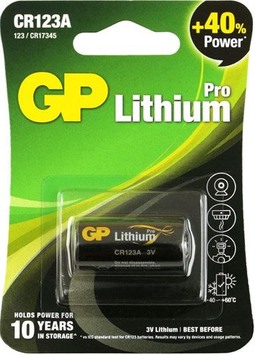Gp Foto Lithium CR123A 3 Volt - 3211953